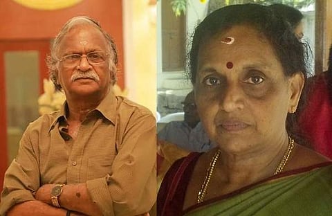ശ്രീകുമാരൻ തമ്പി, തുളസി ​ഗോപിനാഥ്/ചിത്രം: ഫെയ്‌സ്‌ബുക്ക്