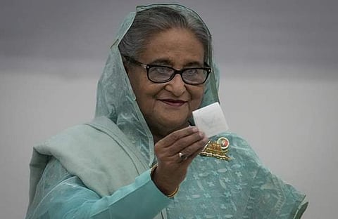 പ്രധാനമന്ത്രി ഷേഖ് ഹസീന/ പിടിഐ