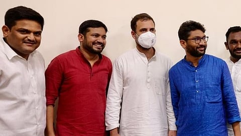 Kanhaiya Kumar,  Jignesh Mevani joins Congress