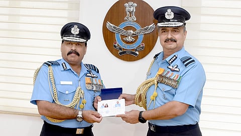 VR Chaudhari (Right) 