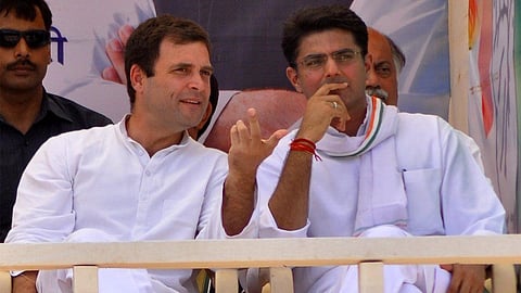 Rahul Gandhi and Sachin Pilot 