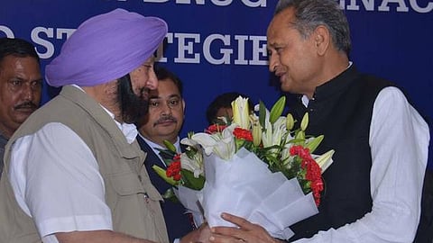 Amarinder Singh and Ashok Gehlot 