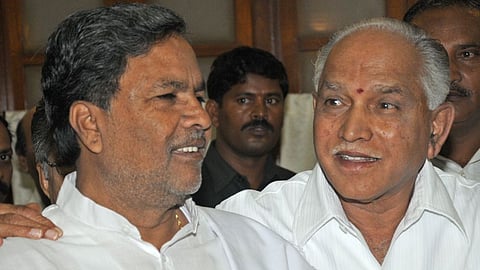 Siddaramaiah and B.S. Yediyurappa 