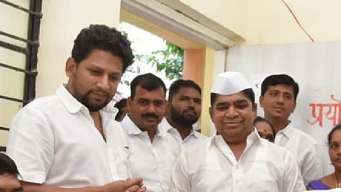 MP Dr. Sujay Vikhe Patil & Shivaji Kardile
