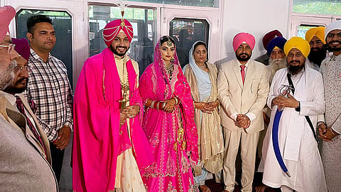 Wedding of Charanjit Singh Channi son Navjit Singh 