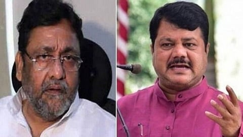 नवाब मलिक-प्रवीण दरेकर 