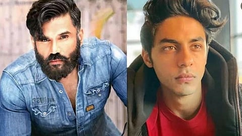 Sunil Shetty,  aryan khan