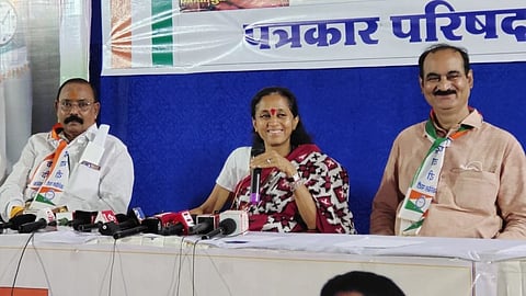 ईडी, पाऊस राष्ट्रवादीसाठी 'लकी' : सुप्रिया सुळे   