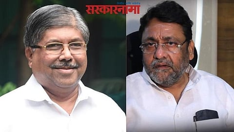 Chandraakant Patil & Nawab Malik 