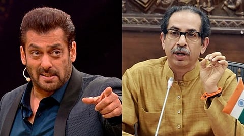  Uddhav Thackeray and Salman Khan