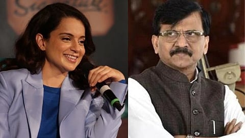 Kangana Ranout- Sanjay Raut 