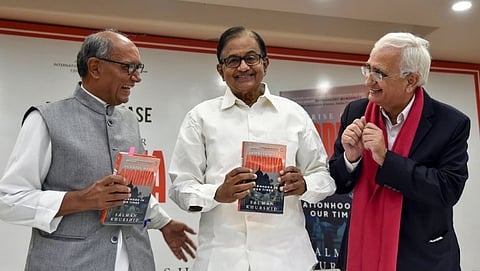 Digvijay Singh, P.Chidambaram and Salman Khurshid 