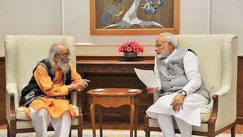 Babasaheb purandare - PM Narendra Modi 