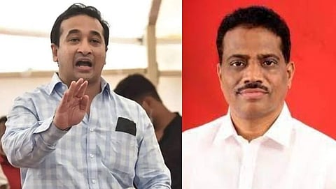 Satish Sawant and Nitesh Rane