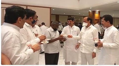 Dhananjay Munde, Ajit Pawar, Jayant Patil&nbsp;