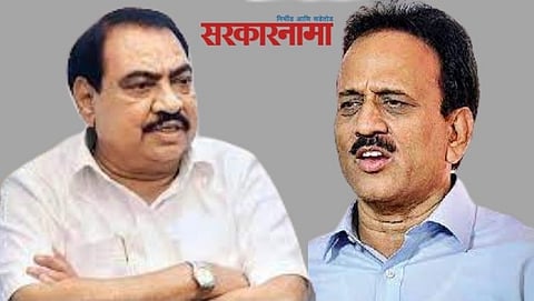 Eknath Khadse &amp; Girish Mahajan