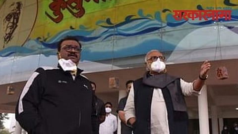 Sameer Bhujbal & Chhagan Bhujbal 