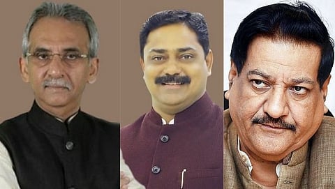 Amin Patel-Sangram Thopte-prithviraj chavan 