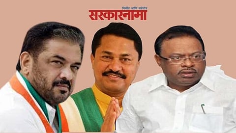 Sunil Kedar, Nana Patole and Chandrashekhar Bawankule. 