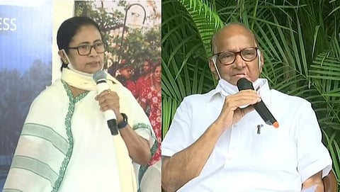 Mamata Banarjee - Sharad Pawar 