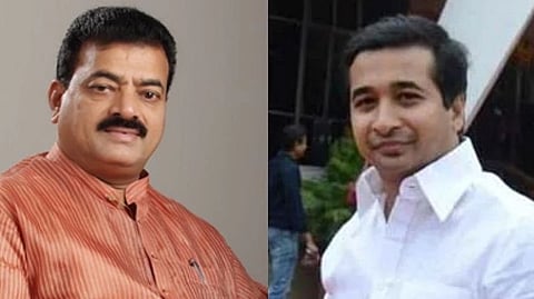 &nbsp;Nitesh Rane, Bhaskar Jadhav