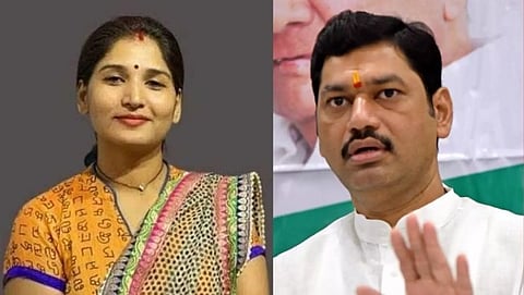 Karuna Sharma and Dhananjay munde 