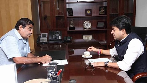 Nitin Gadkari, Jyotiraditya Scindia