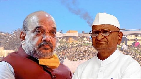 Amit Shah- Anna Hazare 