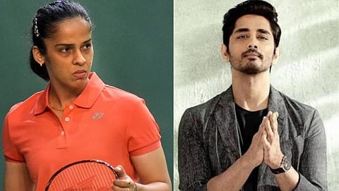 Saina Nehwal and Siddharth 