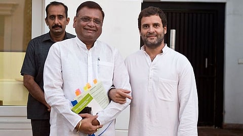 Avinash Pandey and Rahul Gandhi 