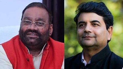 Swami Prasad Maurya and RPN Singh 