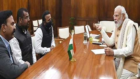 Ranjit Nimbalkar, Sadabhau Khot, Jaykumar Gore, Narendra Modi