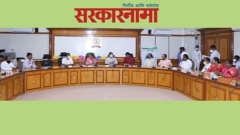 PCMC Mayor Mai Dhore & Commissioner  Rajesh Patil