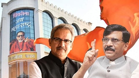 Shiv Sena Bhavan, Anil Desai, Sanjay Raut 