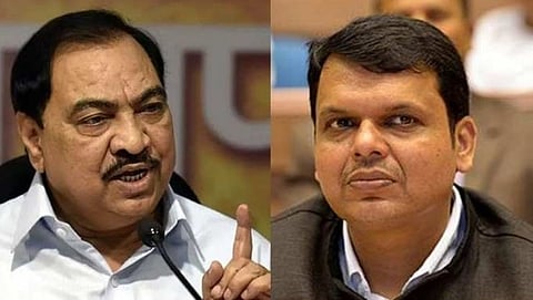 Eknath Khadse,  devendra fadnavis