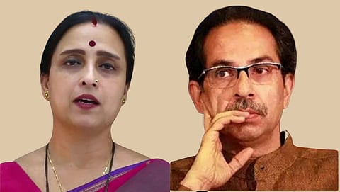 Chitra Wagh, Uddhav Thackeray
