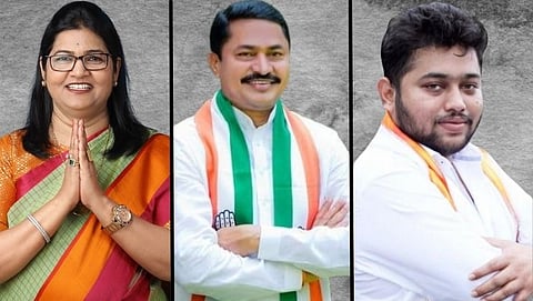 Sandhya Sawalakhe - Nana Patole - Kunal Raut 
