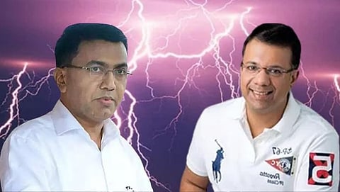 Pramod Sawant and Vishwajit Rane 