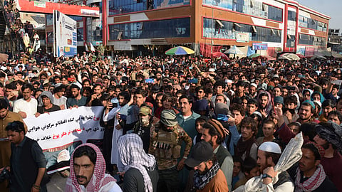 Afghanistan Protest 