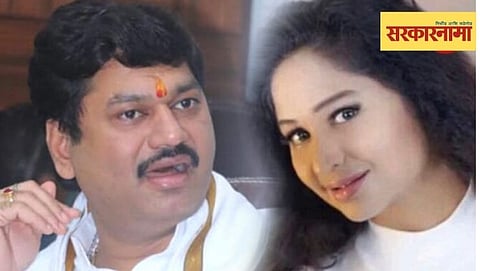  dhananjay munde, Renu Sharma