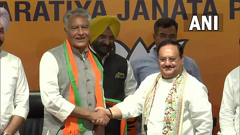 Sunil Jakhar and J.P.Nadda 