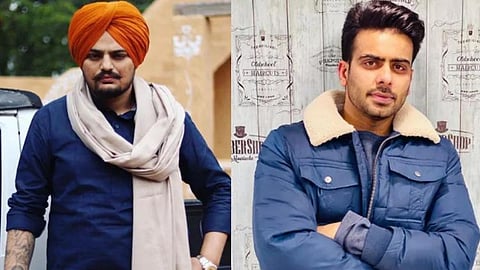 Sidhu Moose Wala and Mankirt Aulakh 