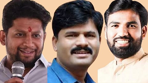 Sujay Vikhe,  Gopichand Padalkar, Ram Satpute 