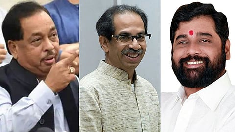 Narayan Rane, Uddhav Thackeray,Eknath Shinde