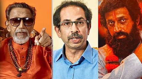 
 Balasaheb Thackeray, uddhav thackeray, anand dighe 