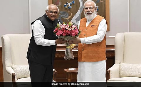 Bhupendra Patel met Prime Minister Narendra Modi 