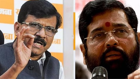 sanjay raut, Eknath Shinde