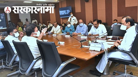 Ajit Pawar in Meeting