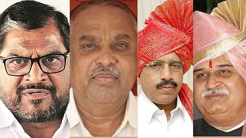 Raju Shetti-Satish Kakade- Ranjan Taware-Prithviraj Jachak 