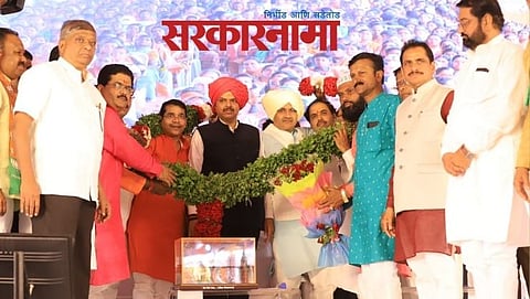 Devendra Fadanvis, Mla Abhimanyu Pawar, Sambhaji Patil Nilangekar
